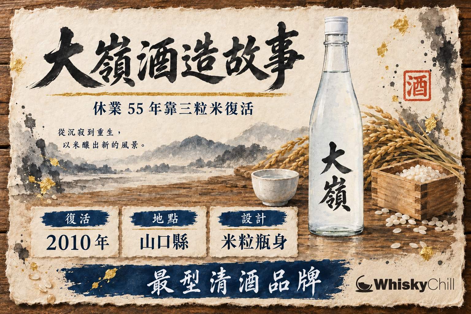 三粒米清酒係咩?2026 香港價錢表同兩粒米分別|大嶺酒造 Ohmine 復活故事