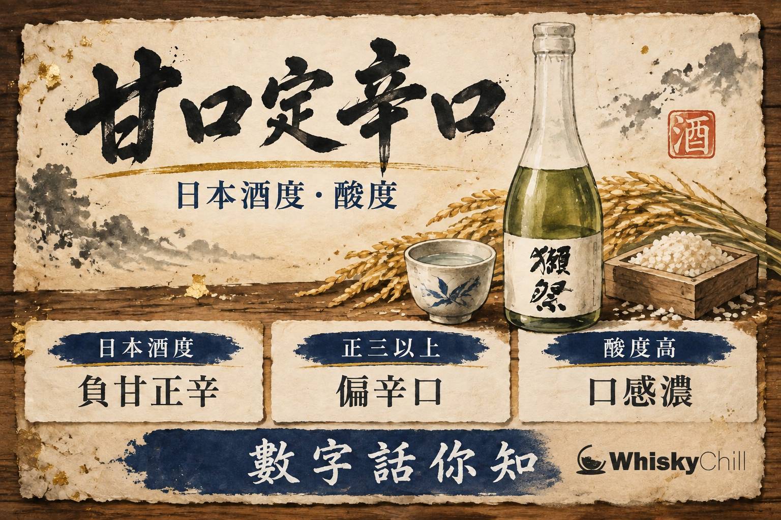 第 6 章:甘口定辛口?——日本酒度與酸度 章首圖