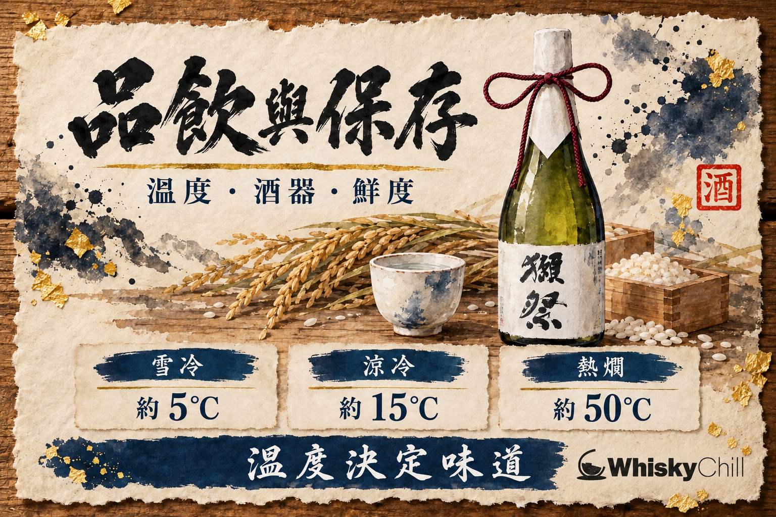 第 9 章:品飲與保存——溫度、酒器、鮮度 章首圖