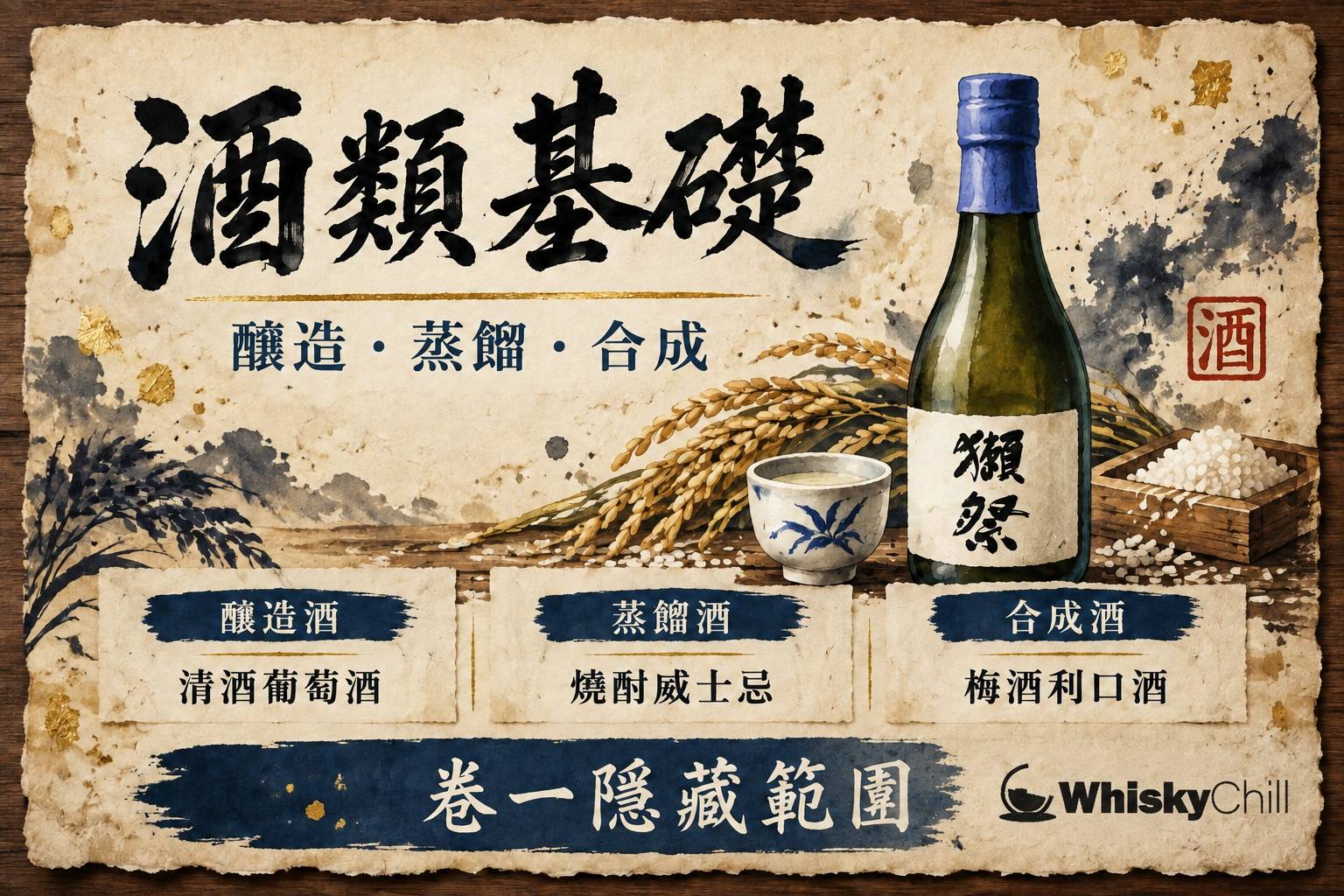 第 8 章:一般酒精飲料與食品基礎——卷一容易被忽略嘅範圍 章首圖