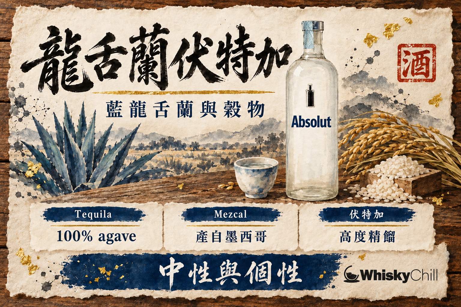 第 10 章:龍舌蘭與伏特加:法規、風格與酒標 章首圖