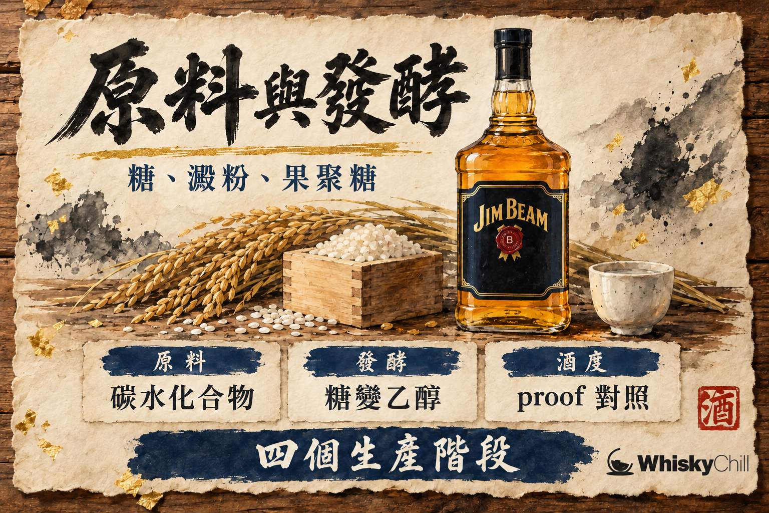 第 2 章:烈酒原料與發酵:糖、澱粉、果聚糖與同源物 章首圖