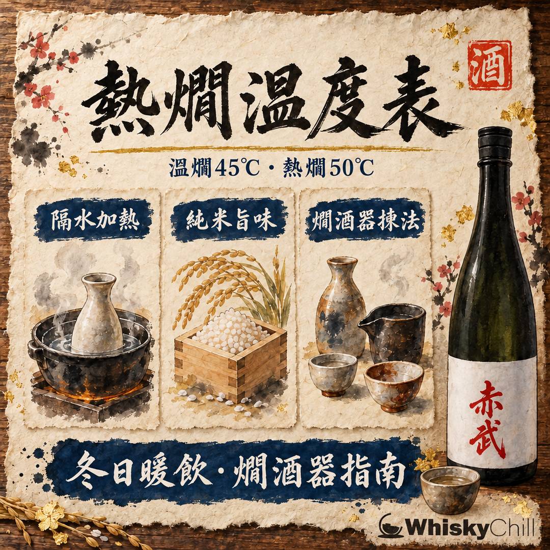 熱燗冬日暖飲指南｜燗酒溫度表、酒器點揀、邊款酒啱燗（附實價）｜三個重點