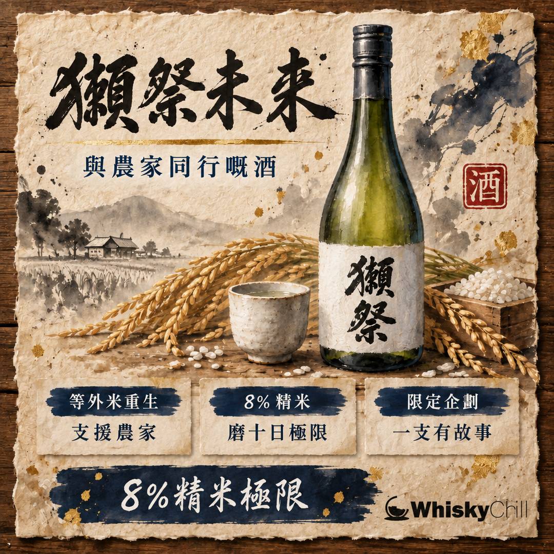 獺祭 未來へ 係咩酒？名字由來・口感・香港價錢（2026）｜主視覺圖解