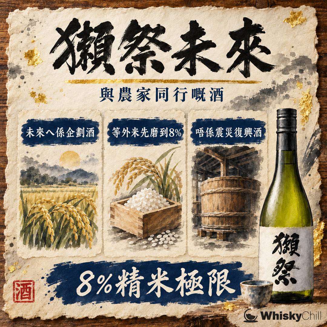 獺祭 未來へ 係咩酒？名字由來・口感・香港價錢（2026）｜三個重點