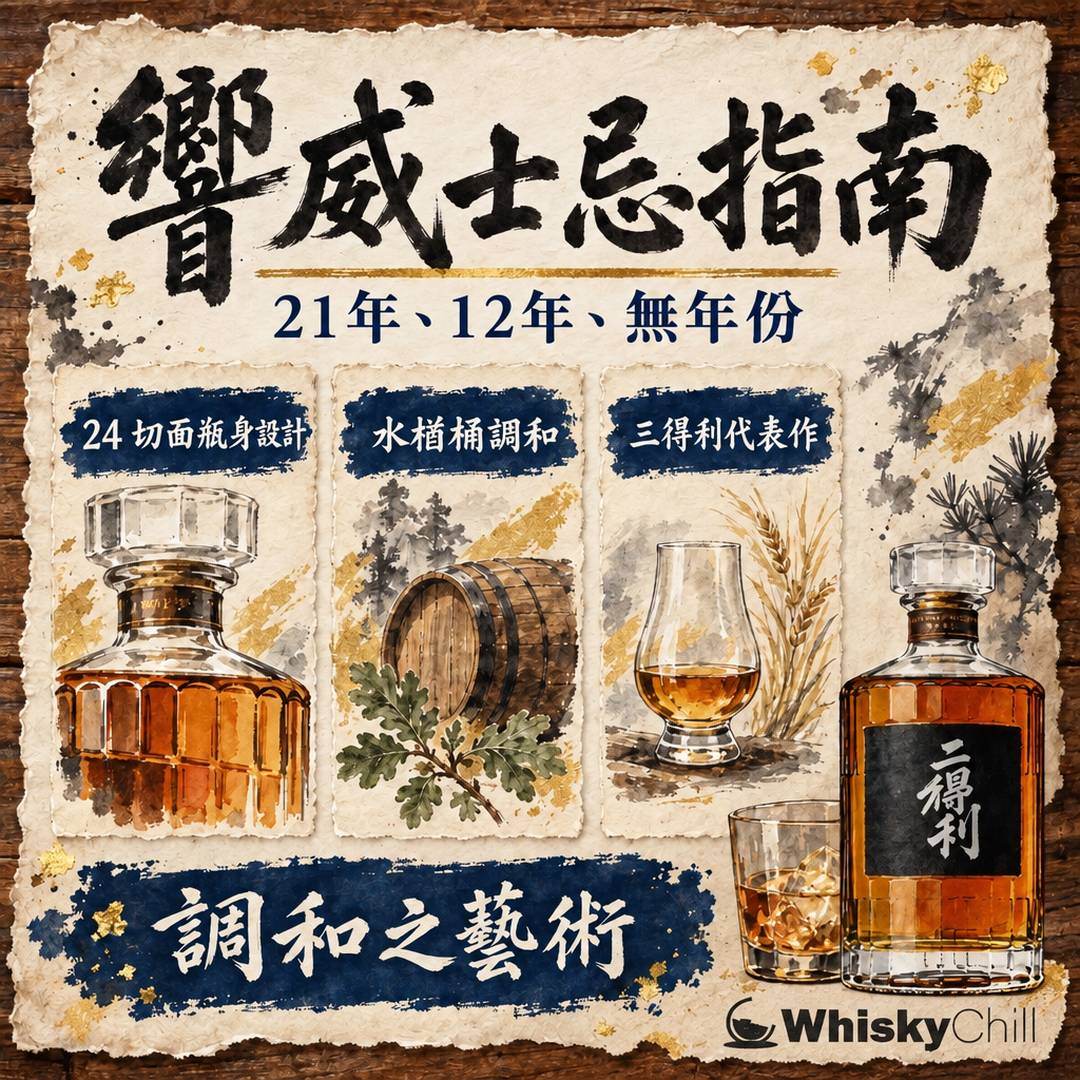 響 Hibiki 點分？21年・12年・無年份口感分別同香港價錢（2026）｜WhiskyChill｜三個重點