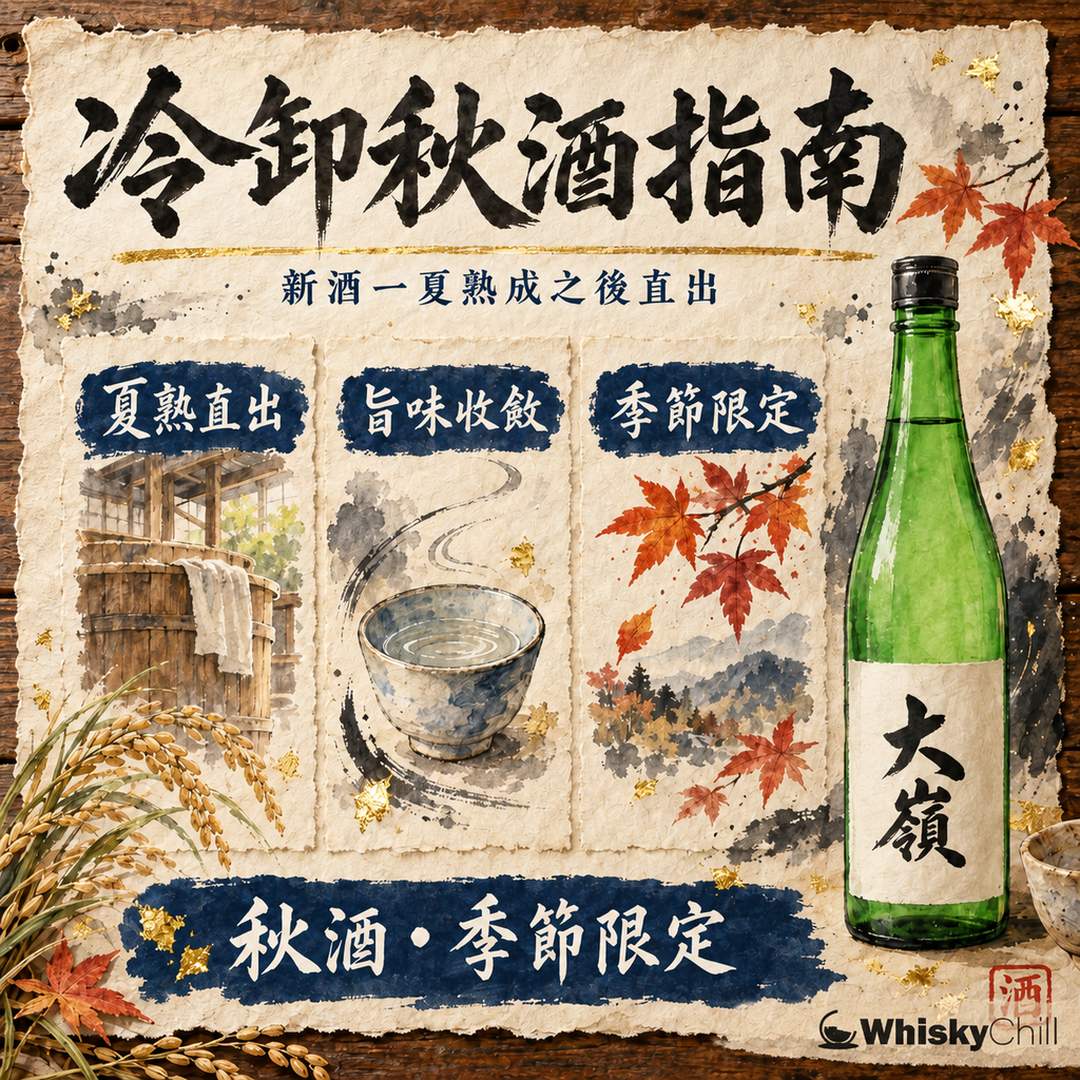 冷卸（ひやおろし）秋酒完全指南｜點飲、點選、配餸、到店參考價｜三個重點