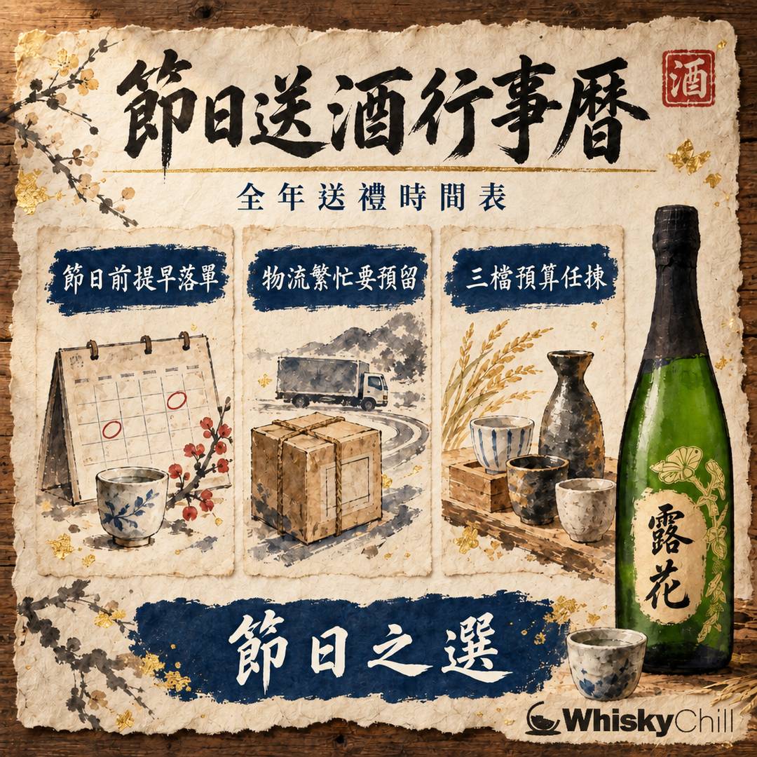 節日送酒行事曆｜農曆新年、情人節、中秋、聖誕全年送禮時間表＋預算三檔｜三個重點