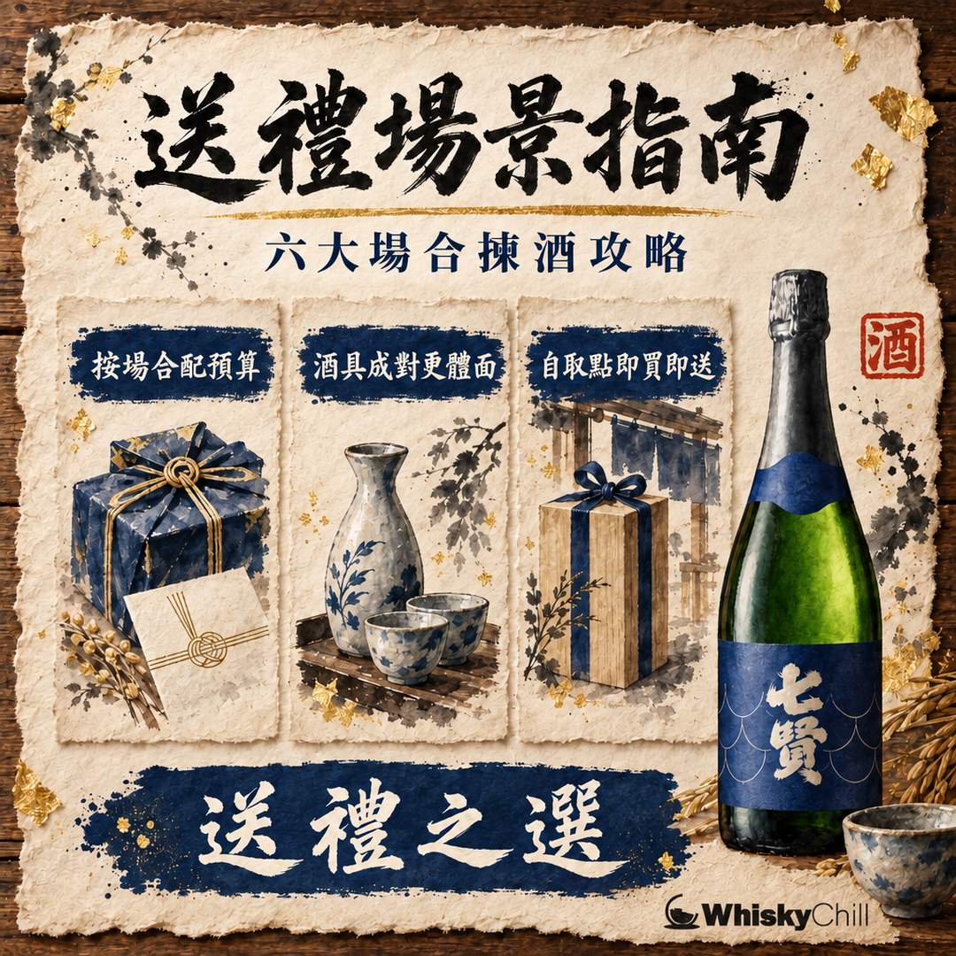 送禮場景指南 2026｜見家長、商務答謝、生日派對、婚禮點揀酒？6 大場合實價配搭｜WhiskyChill｜三個重點