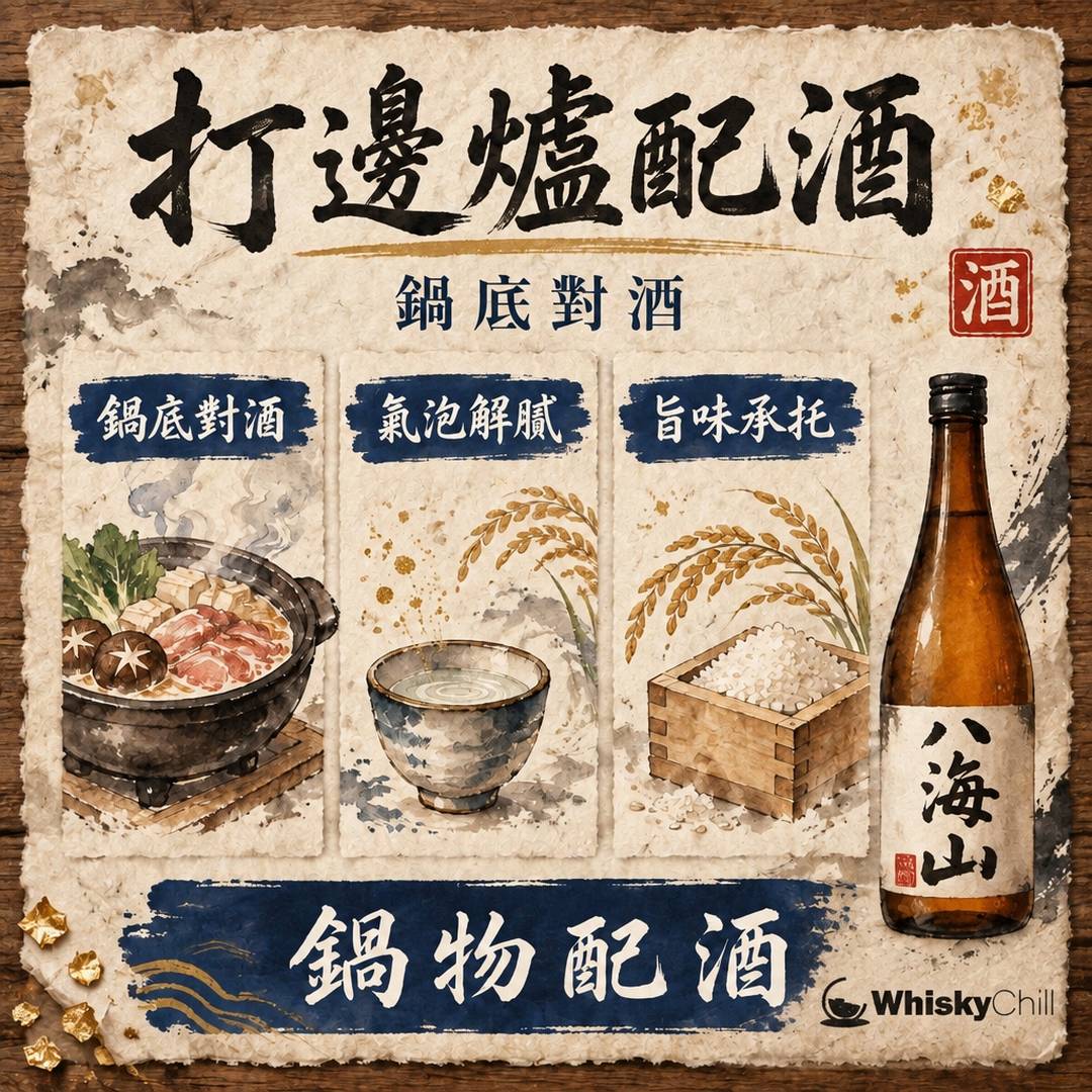 打邊爐配酒全攻略：鍋底配酒矩陣×清酒實戰指南｜三個重點