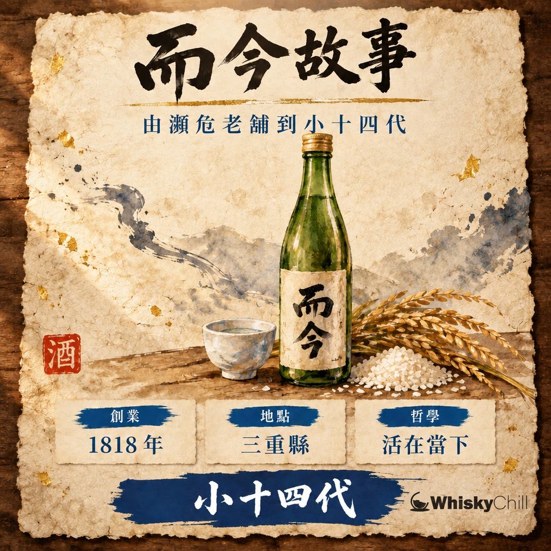而今清酒 2026 香港價錢表｜$760 起、44 款實價＋邊度買（木屋正酒造「小十四代」）｜主視覺圖解