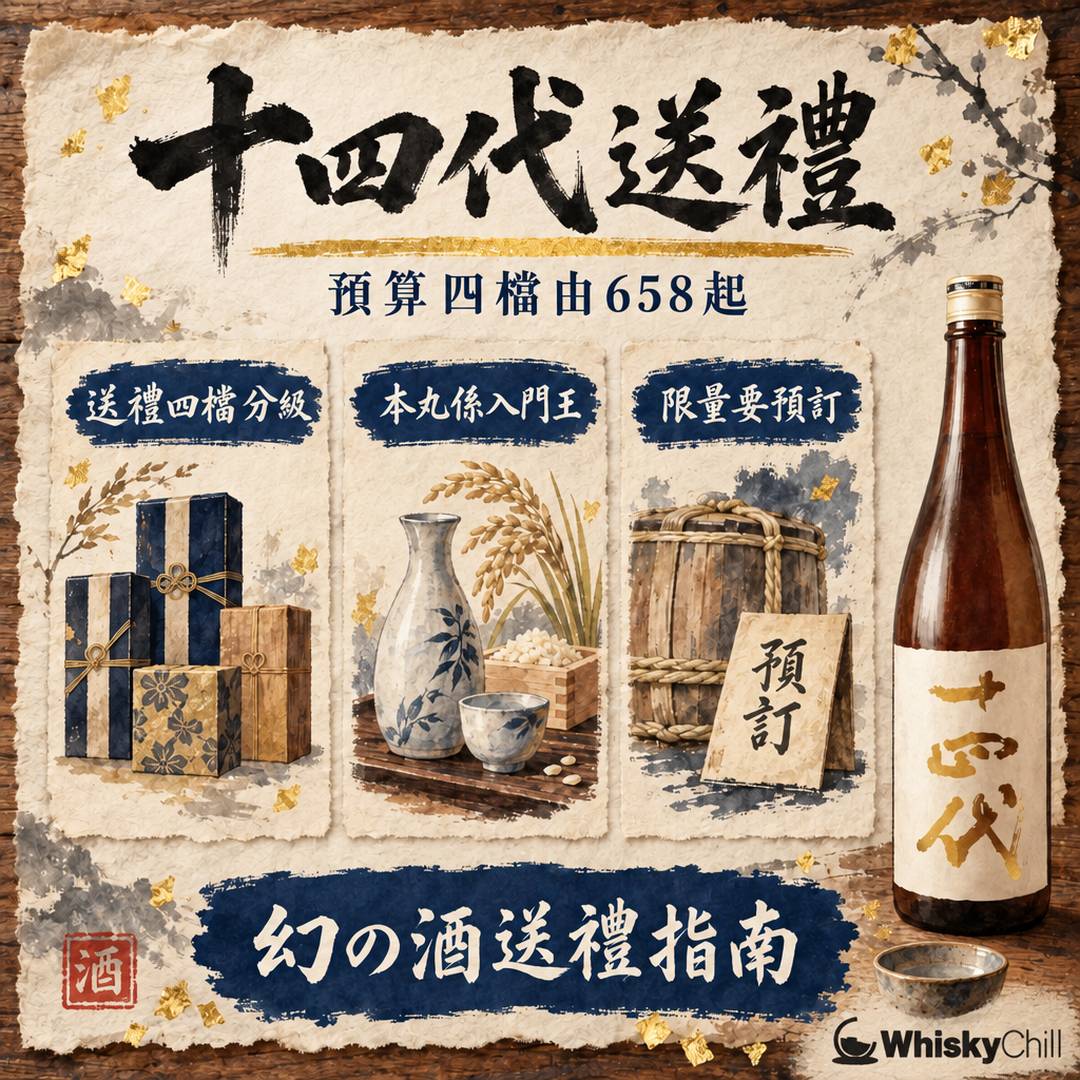 十四代送禮指南｜香港預算 $658–$6,800 分級＋邊度買（2026 現貨實查）｜三個重點