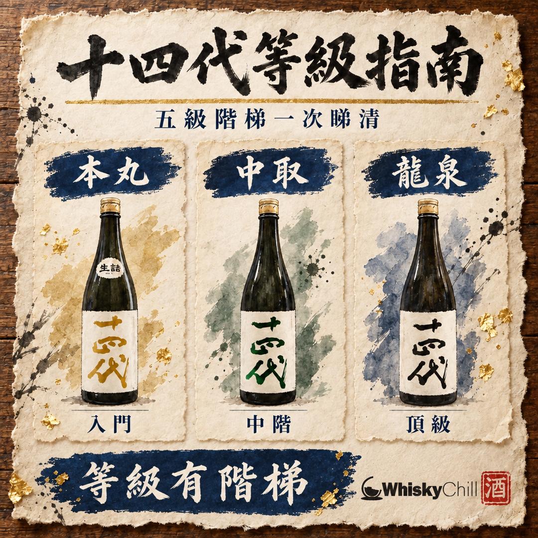 十四代等級次序 2026｜本丸 $1,280 到龍泉 $20,680 八級價目表｜對比一覽