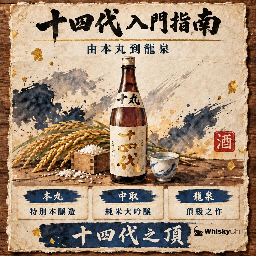 十四代香港價錢 2026｜46 款在售・720ml $1,198 起，本丸到龍泉價目表｜主視覺圖解