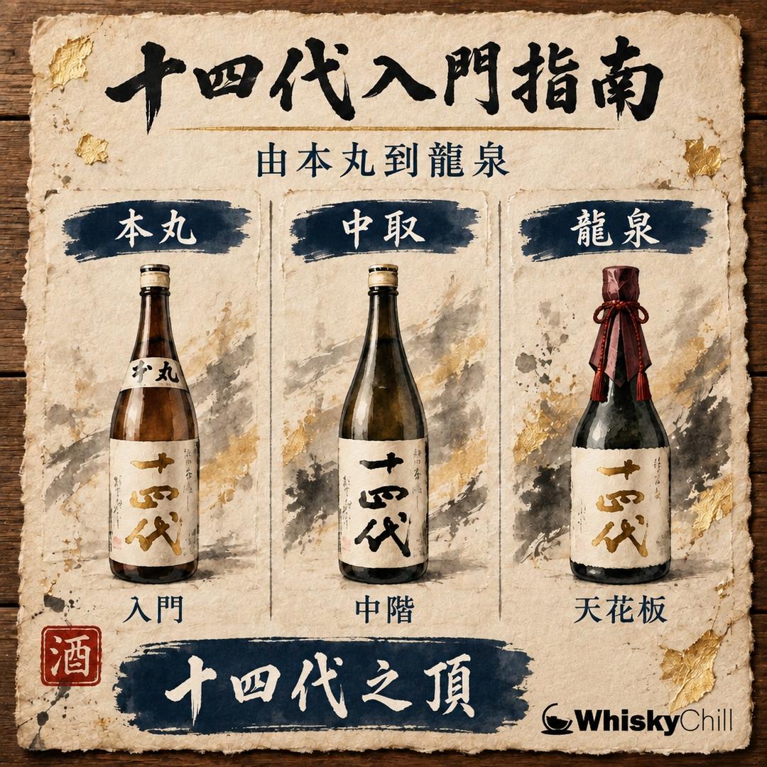 十四代香港價錢 2026｜46 款在售・720ml $1,198 起，本丸到龍泉價目表｜對比一覽