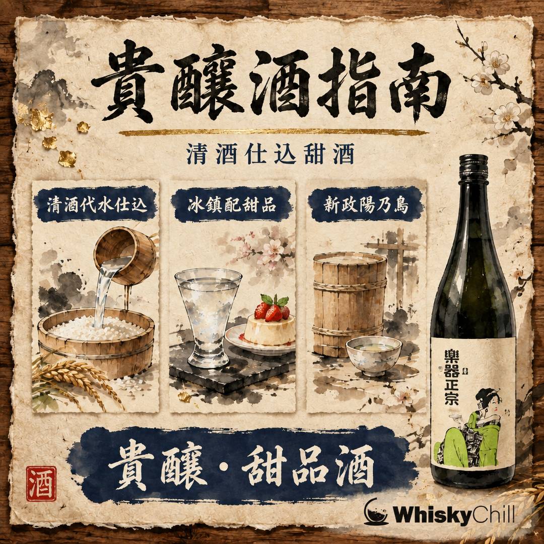 貴釀酒係咩？日本貴腐甜酒全指南｜用清酒代水嘅奢華甜酒｜三個重點