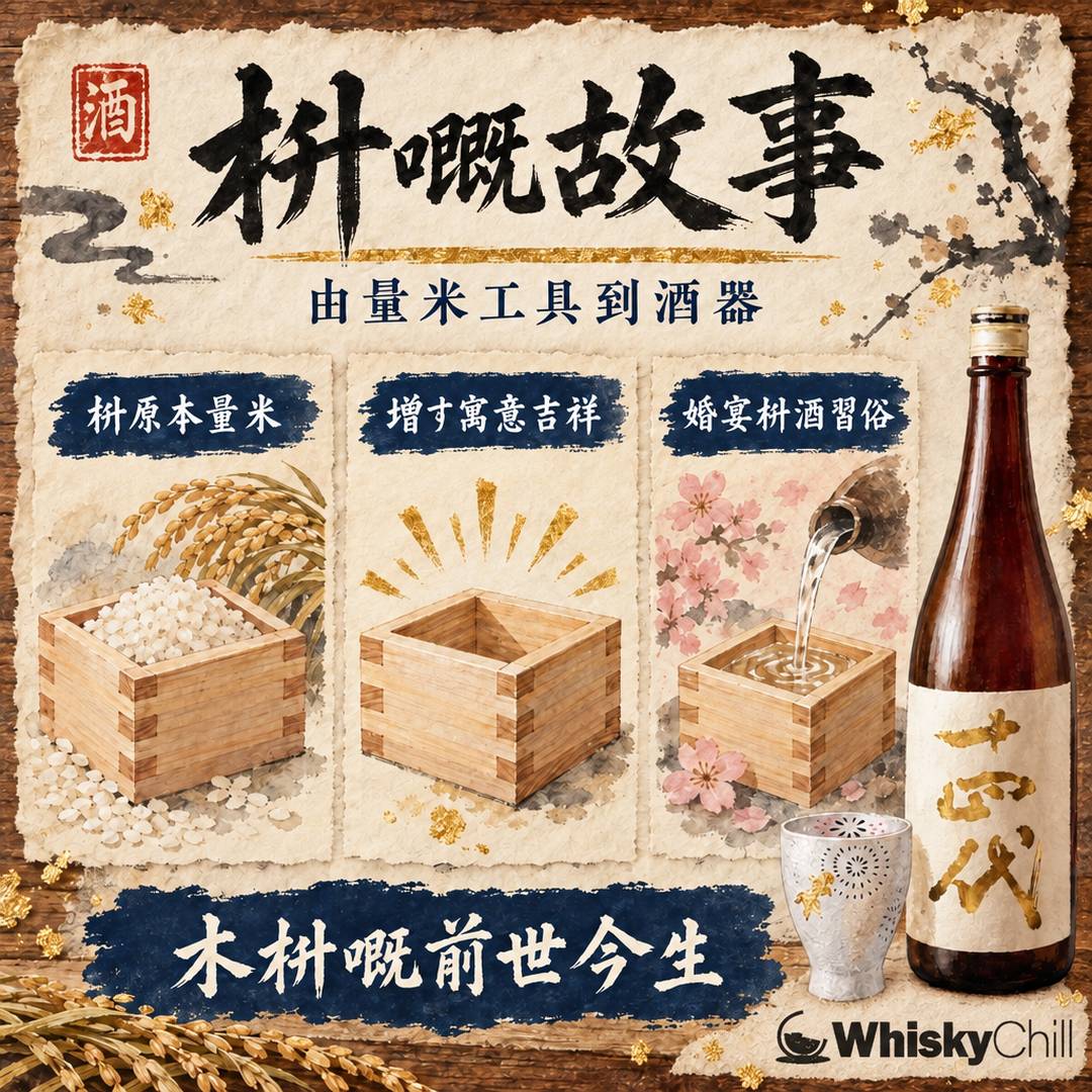 枡係咩？由量米工具到酒器嘅歷史｜枡酒飲法、鹽枡、香港邊度買｜三個重點
