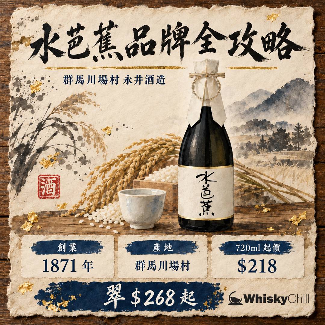 水芭蕉係邊度嘅酒？群馬川場村百年酒造全攻略（附 8 款香港實價）｜WhiskyChill｜主視覺圖解