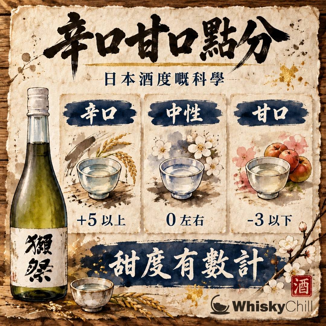 日本酒度點睇？辛口甘口背後嘅科學｜＋5 係咩味道、同酒精濃度有咩分別｜對比一覽