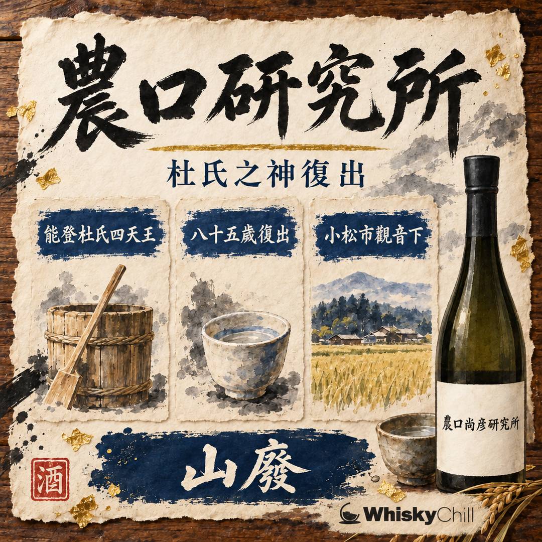 農口尚彦研究所完全攻略｜杜氏之神85歲復出、山廢清酒與價格指南｜三個重點