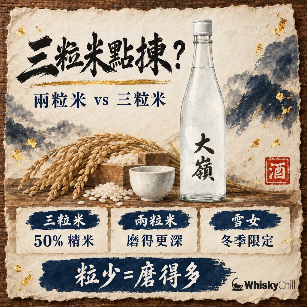 大嶺三粒米全指南：兩粒米 vs 三粒米點揀？粒數越少越矜貴｜主視覺圖解