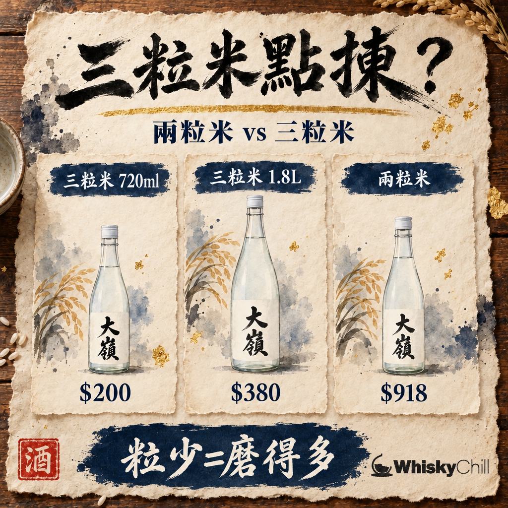 大嶺三粒米全指南：兩粒米 vs 三粒米點揀？粒數越少越矜貴｜對比一覽