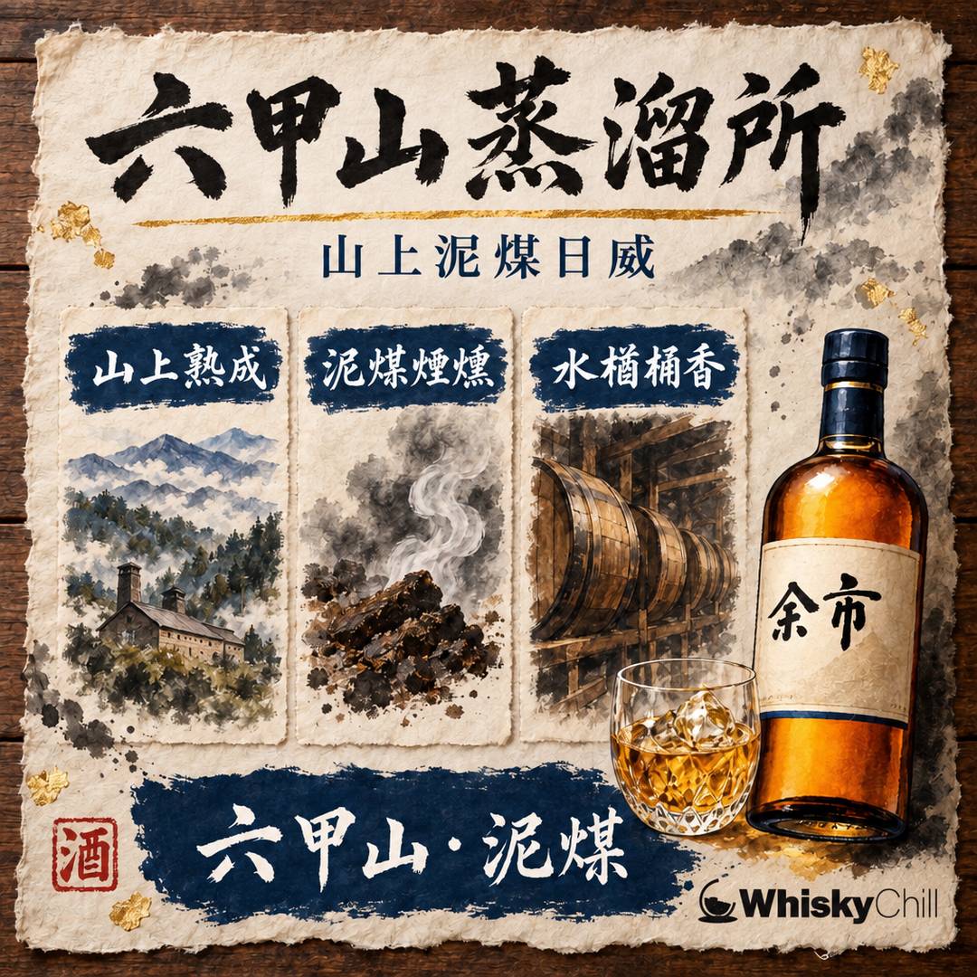 六甲山蒸溜所｜神戶山上嘅泥煤日威，海拔 800 米嘅煙燻新勢力｜三個重點