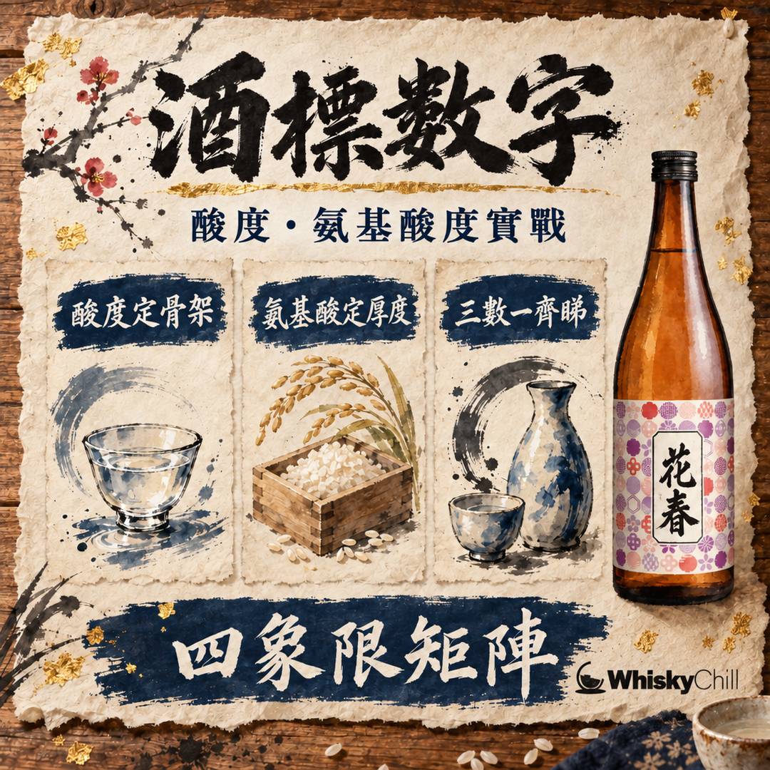 酒標另外兩個數字：酸度與氨基酸度實戰解讀｜三個重點