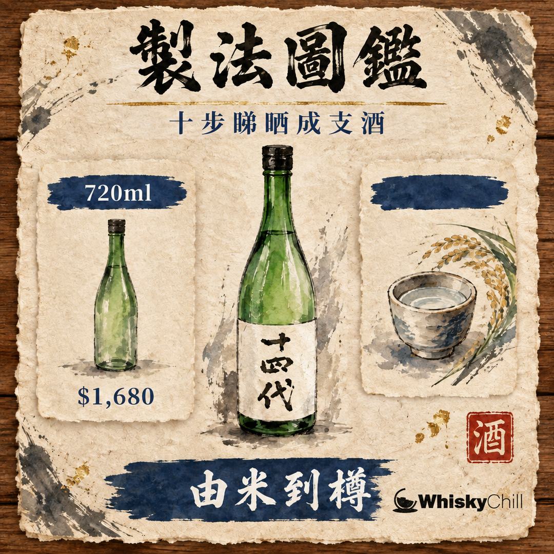 日本酒製法全圖鑑｜清酒點樣釀造？10 步拆解由酒米到出荷・附每步圖鑑文章｜對比一覽