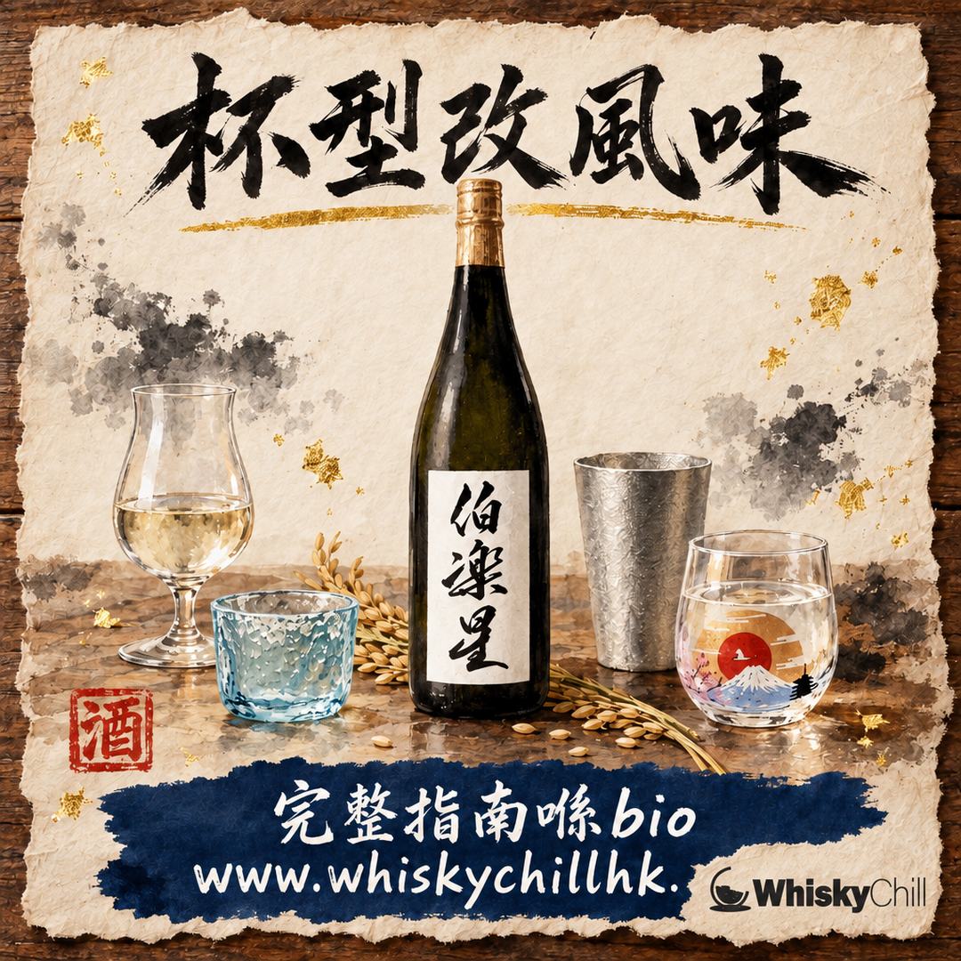 杯型點改變清酒風味｜口徑、杯深、杯緣、材質完整解析（香港實價）｜完整指南