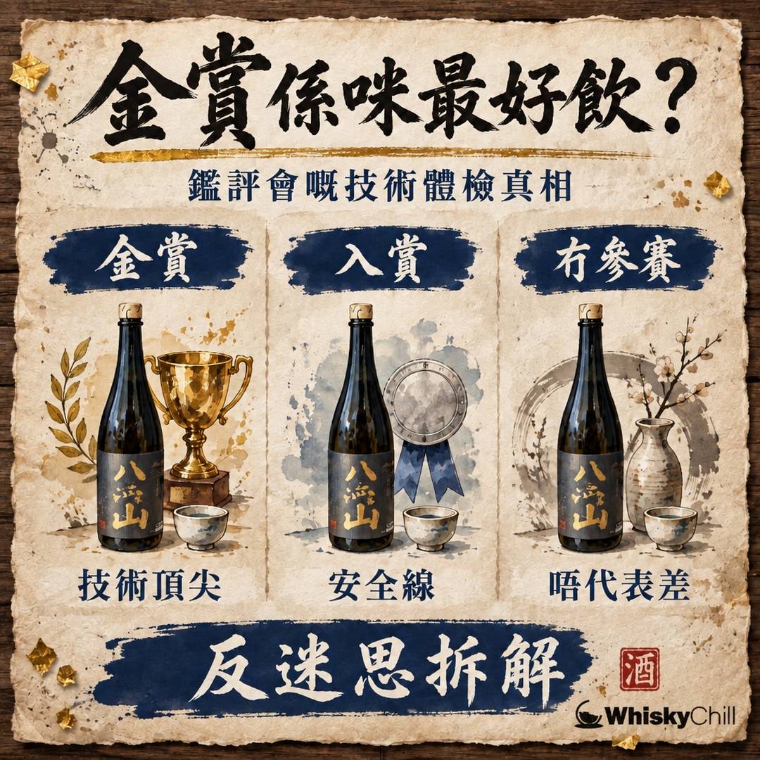 金賞係咪最好飲？全國新酒鑑評會拆解＋2026 金賞名單點讀（附香港現貨實價）｜對比一覽