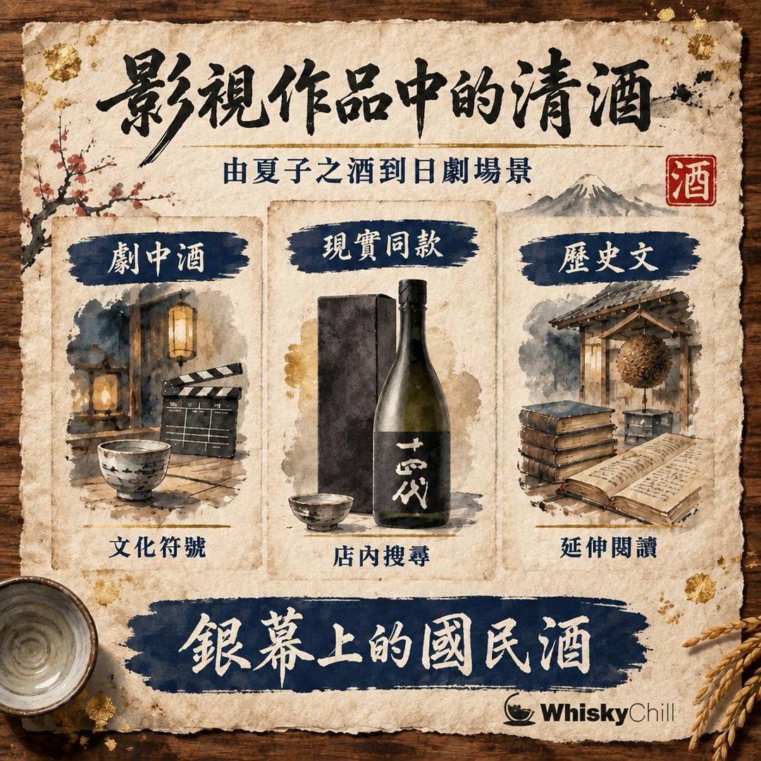 影視作品中的清酒｜由《夏子之酒》到小津安二郎：6 個銀幕飲酒場景＋同款點搵｜對比一覽