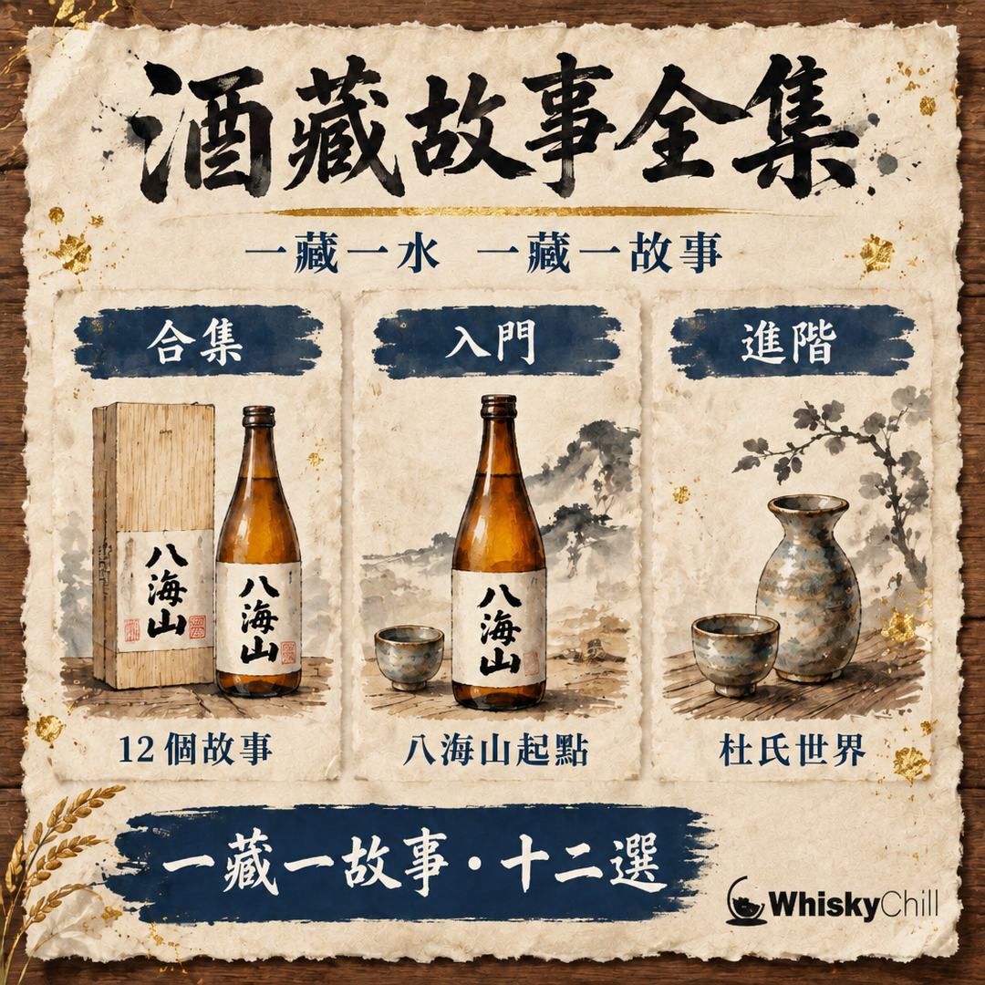 酒藏故事合集導讀｜八海山、黑龍、新政、而今到武藏野，日本酒藏點樣讀？｜WhiskyChill｜對比一覽
