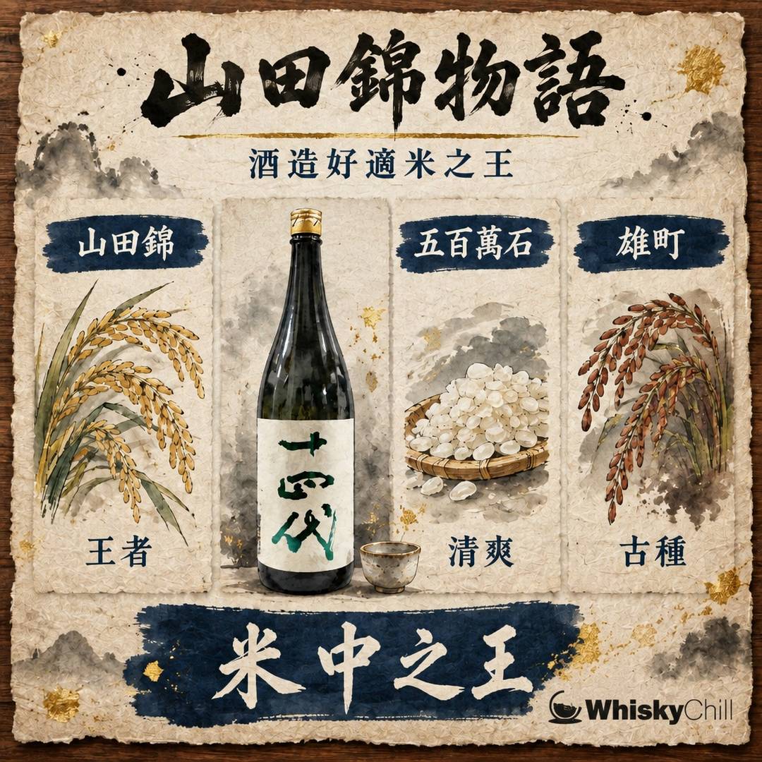 山田錦憑咩咁貴？酒造好適米嘅古今物語｜對比一覽