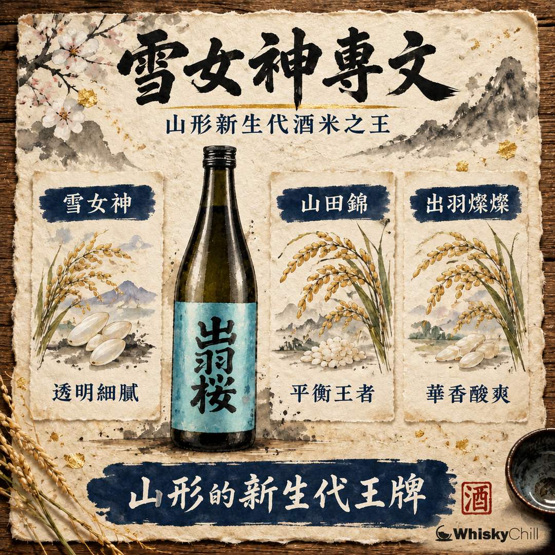 雪女神係咩酒米？山形縣隱藏王牌「酒米女神」｜同山田錦點分（附香港 10 款實價）｜對比一覽