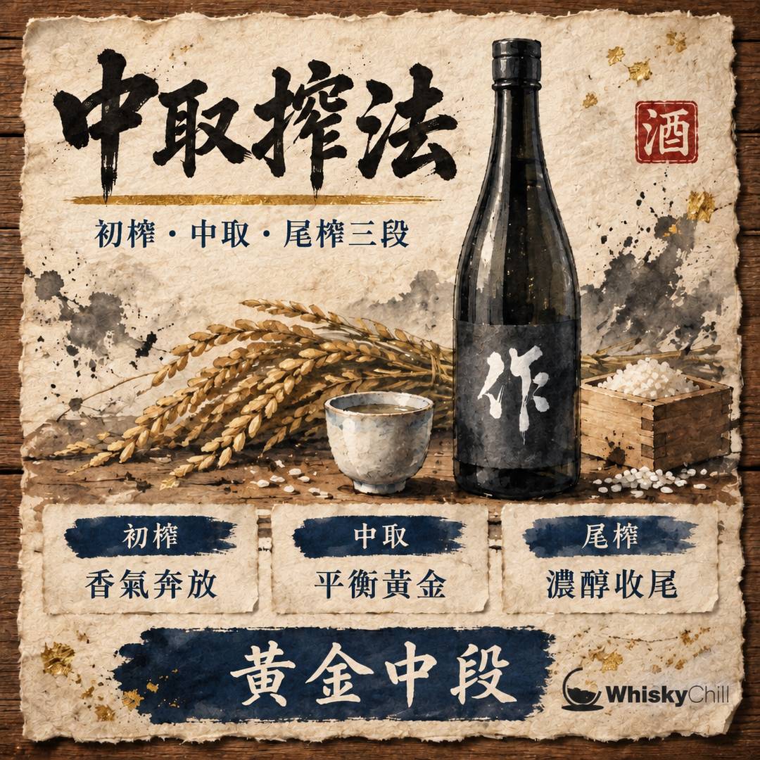 搾酒三階段全解析｜あらばしり・中取り・責め風點分？附6款有貨中取り實價｜主視覺圖解