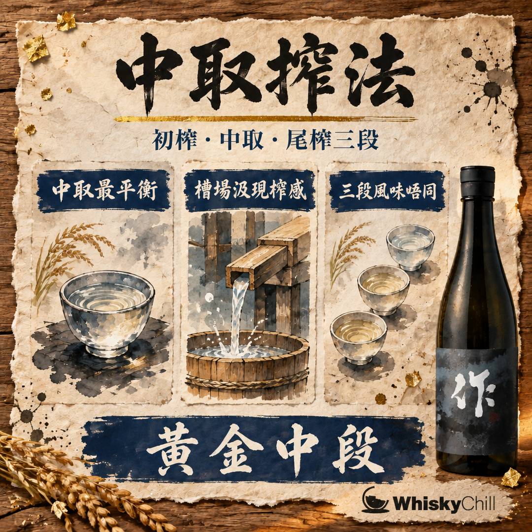 搾酒三階段全解析｜あらばしり・中取り・責め風點分？附6款有貨中取り實價｜三個重點