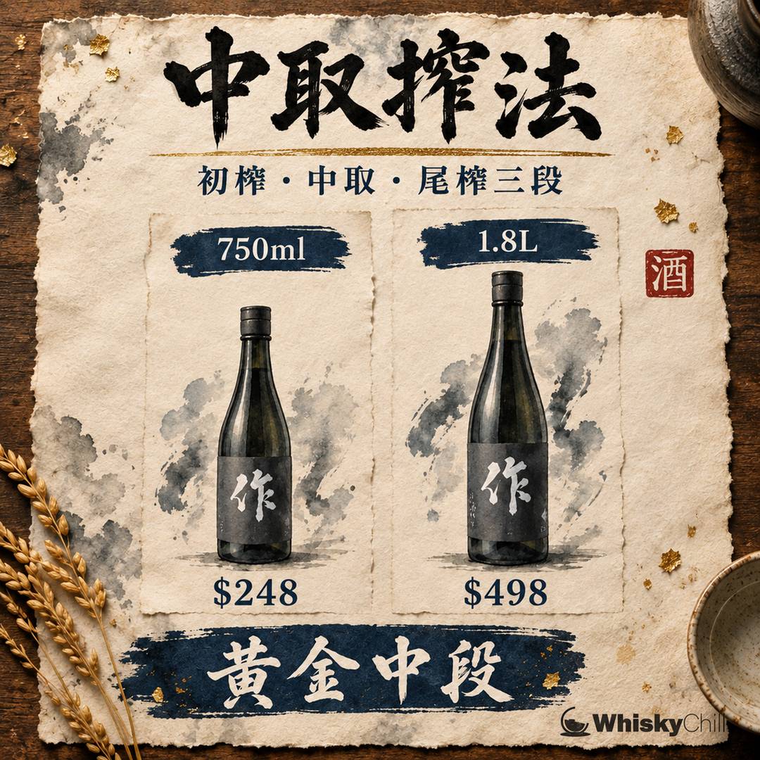 搾酒三階段全解析｜あらばしり・中取り・責め風點分？附6款有貨中取り實價｜對比一覽