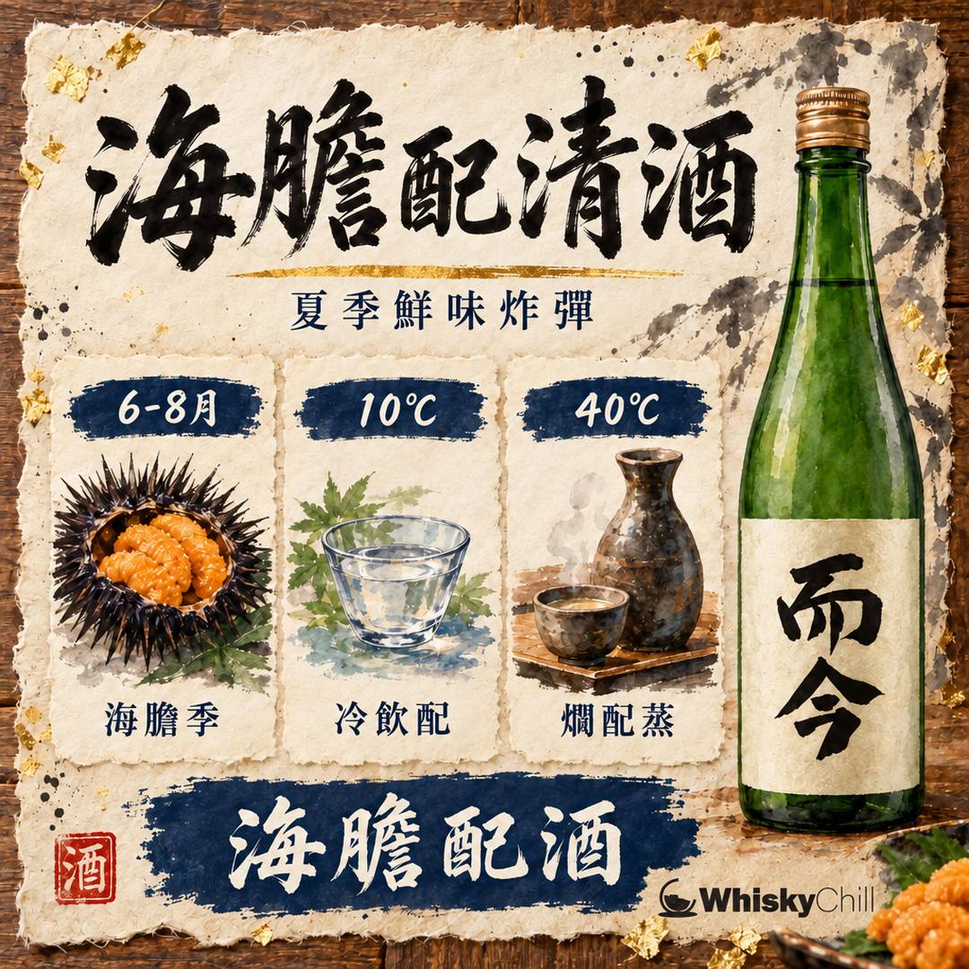 海膽配清酒｜夏季限定的鮮味炸彈點襯酒（附 5 款推薦）｜對比一覽