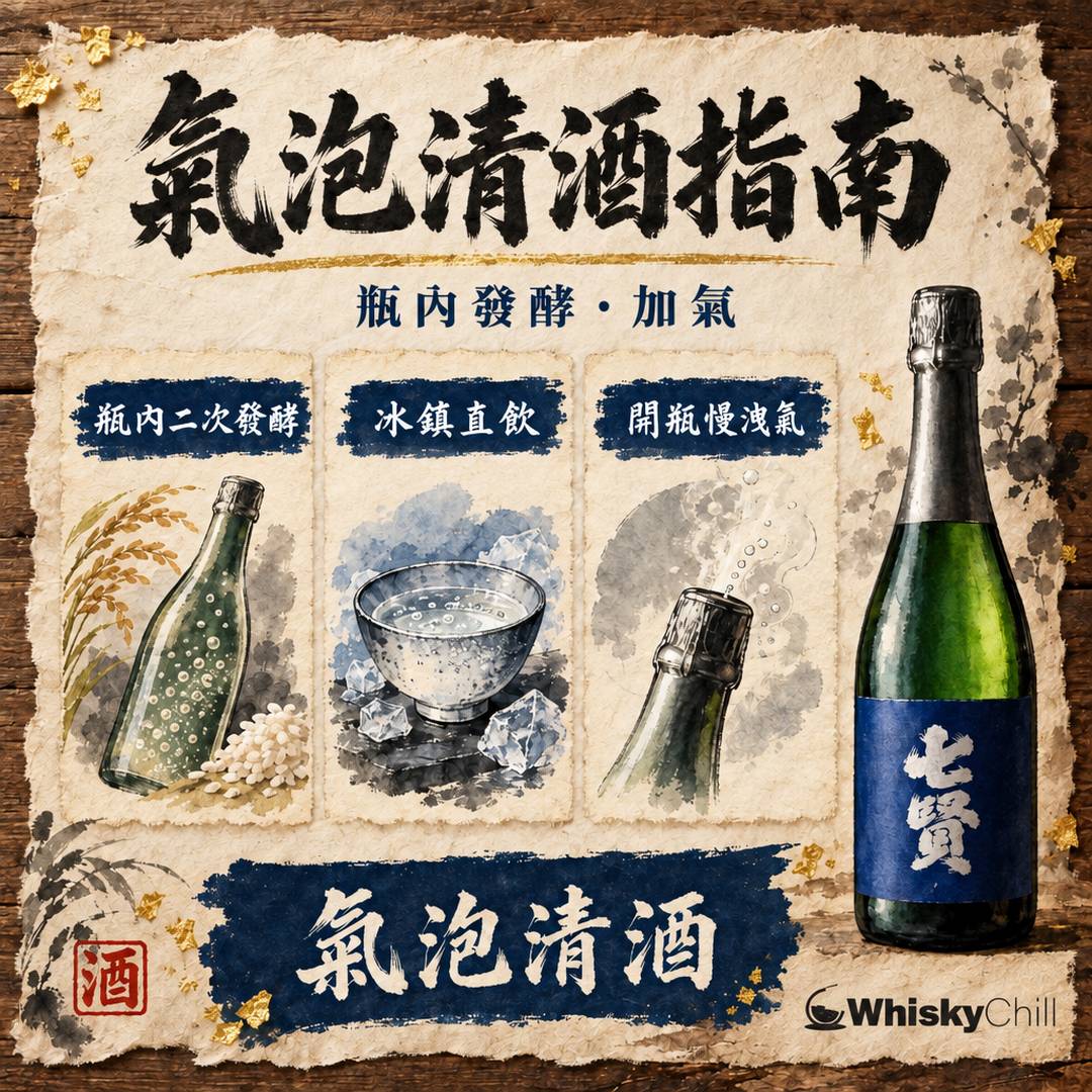 氣泡清酒點揀？澪・七賢・八海山 AWA 選購指南｜三個重點
