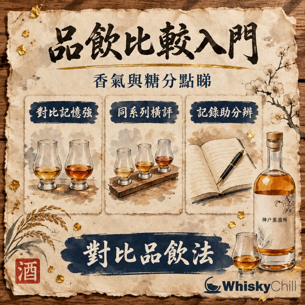品飲比較完全指南 2026｜糖分點計、梅子同草本萃取差異、餘韻英文點寫｜WhiskyChill｜三個重點