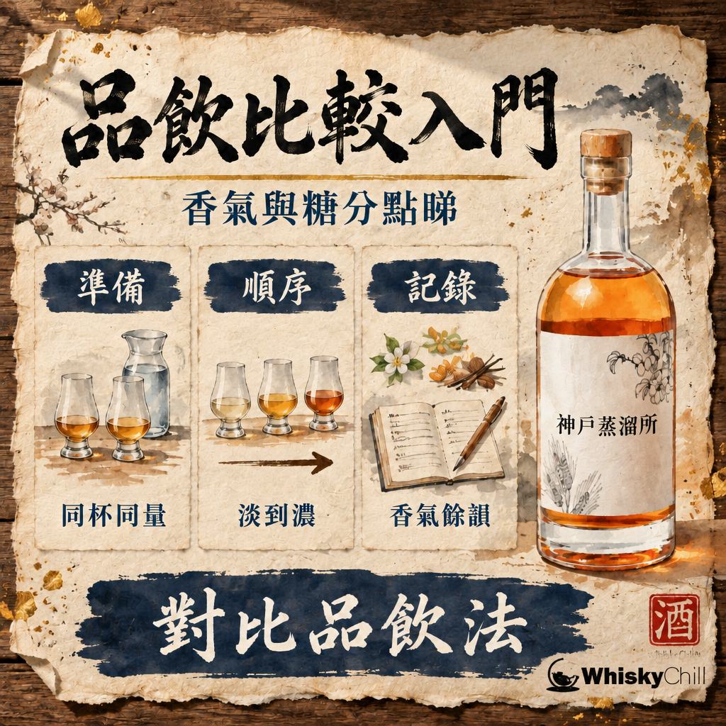 品飲比較完全指南 2026｜糖分點計、梅子同草本萃取差異、餘韻英文點寫｜WhiskyChill｜對比一覽
