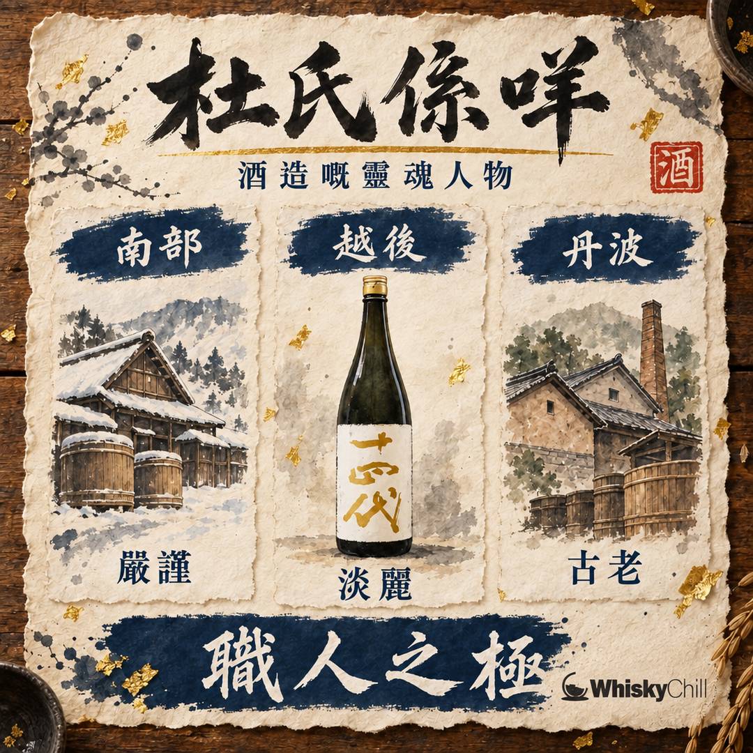 杜氏係咩？日本酒造嘅靈魂人物與流派｜對比一覽