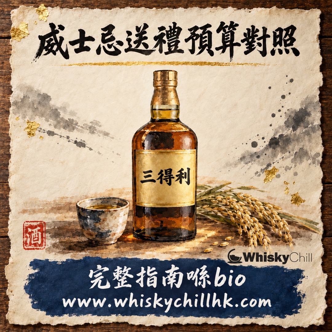 威士忌送禮 2026｜$300、$800、$1,700、$6,000 四檔預算點揀？香港實價＋場合對照｜WhiskyChill｜完整指南