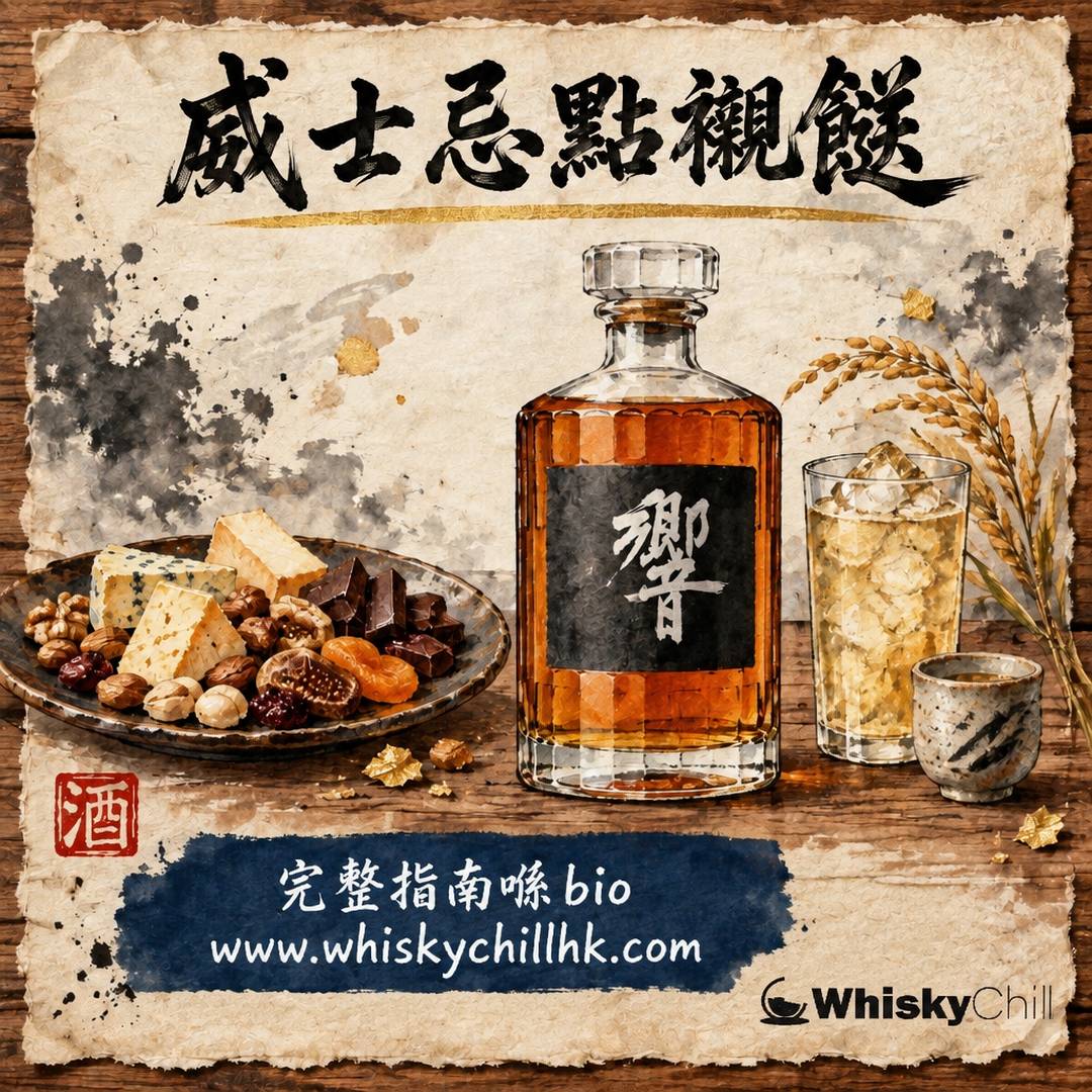 威士忌配咩食？果仁、芝士、朱古力、臘味同 Highball 配炸物嘅餐搭指南｜完整指南