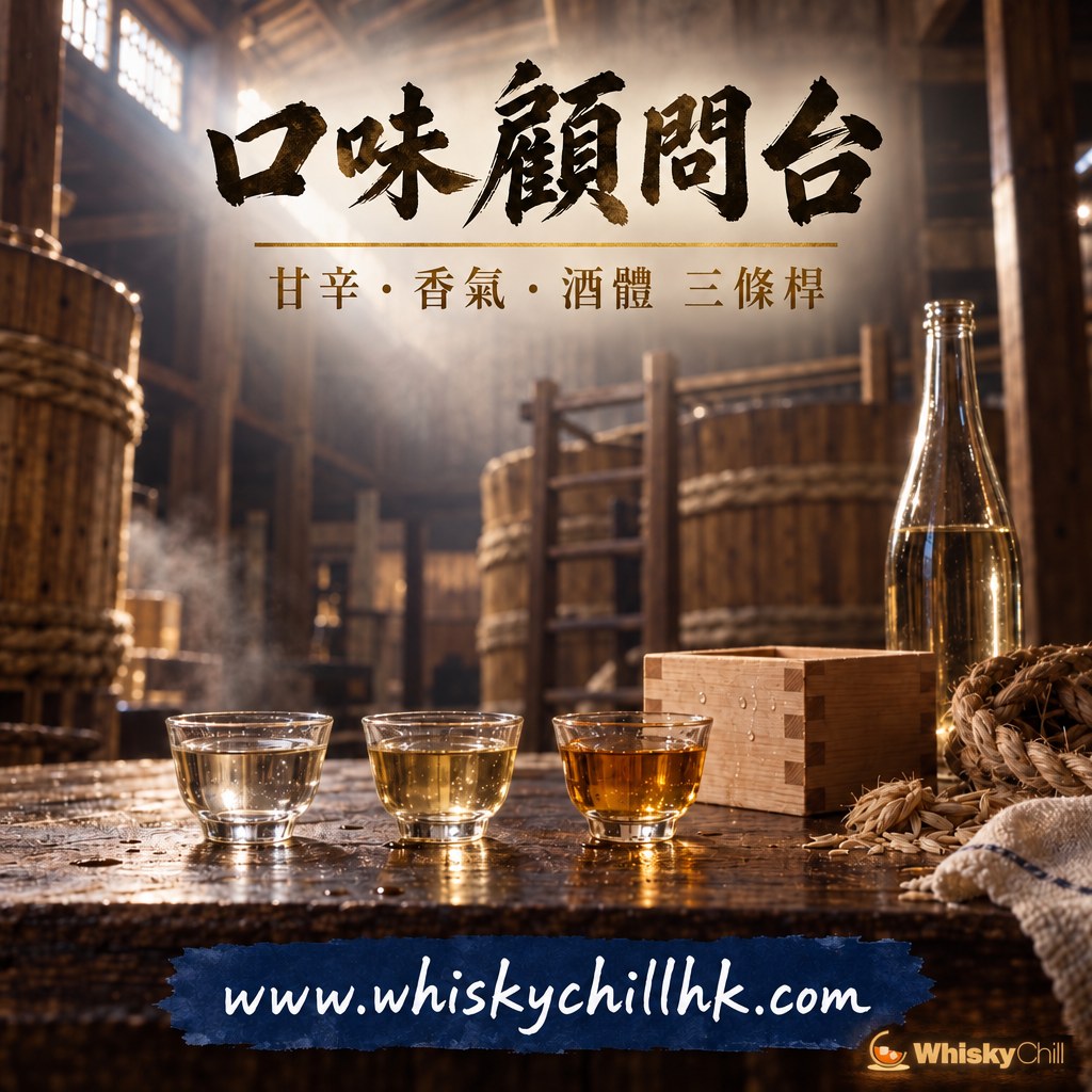 口味顧問台:暗調電影感三杯酒液階梯