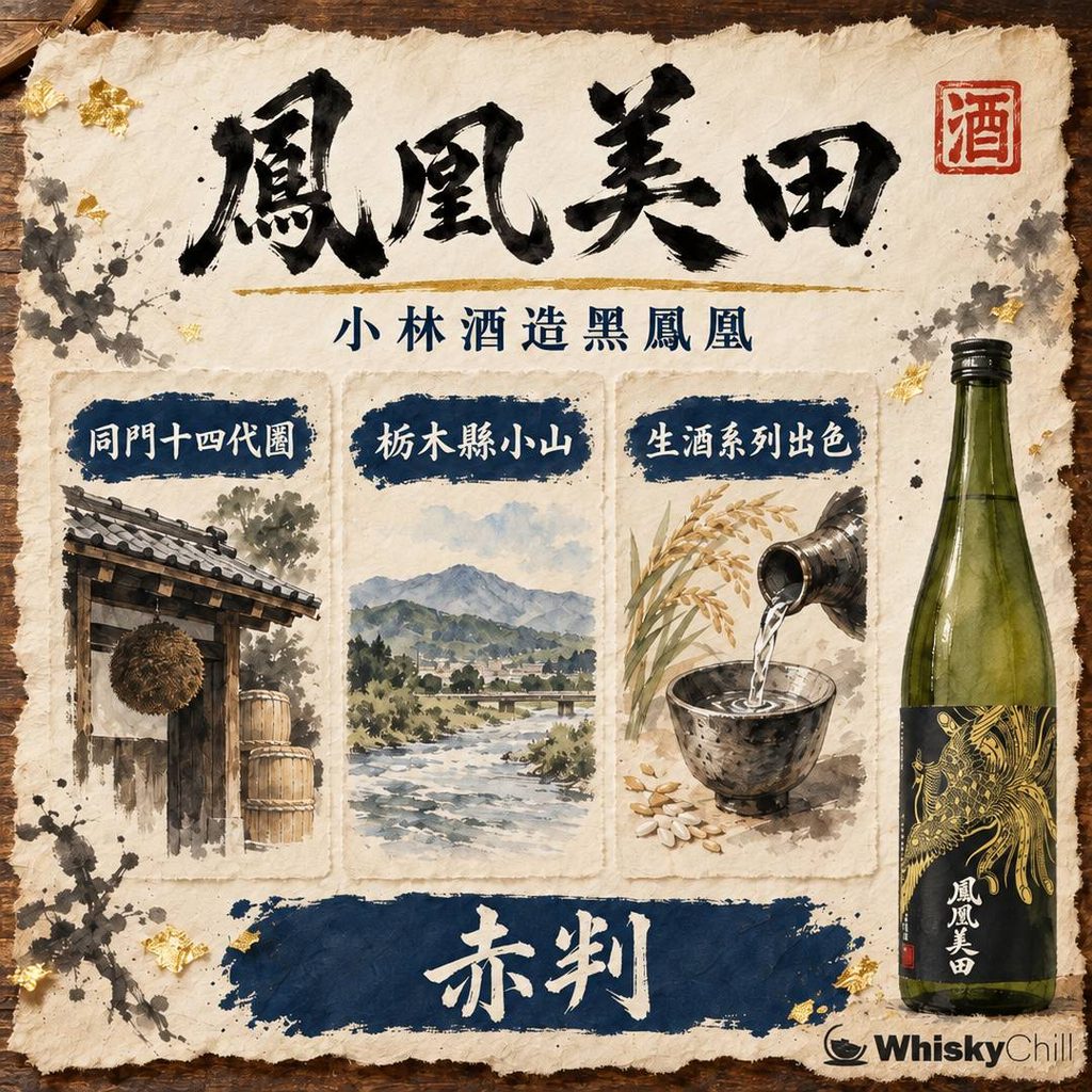 鳳凰美田完全攻略｜栃木縣小林酒造「赤判・柚子酒・黑鳳凰」全系列點揀（附香港實價）｜三個重點