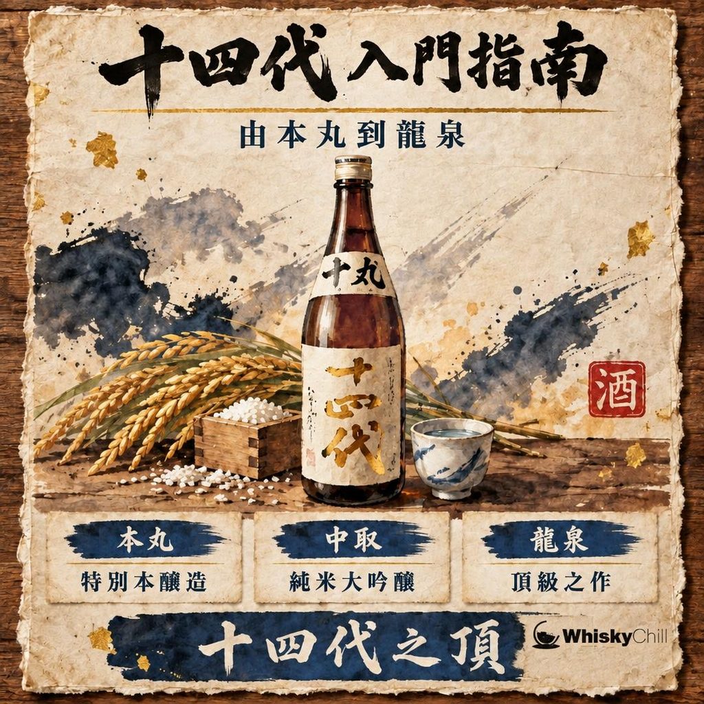 十四代香港價錢 2026｜46 款在售・720ml $1,198 起，本丸到龍泉價目表｜主視覺圖解