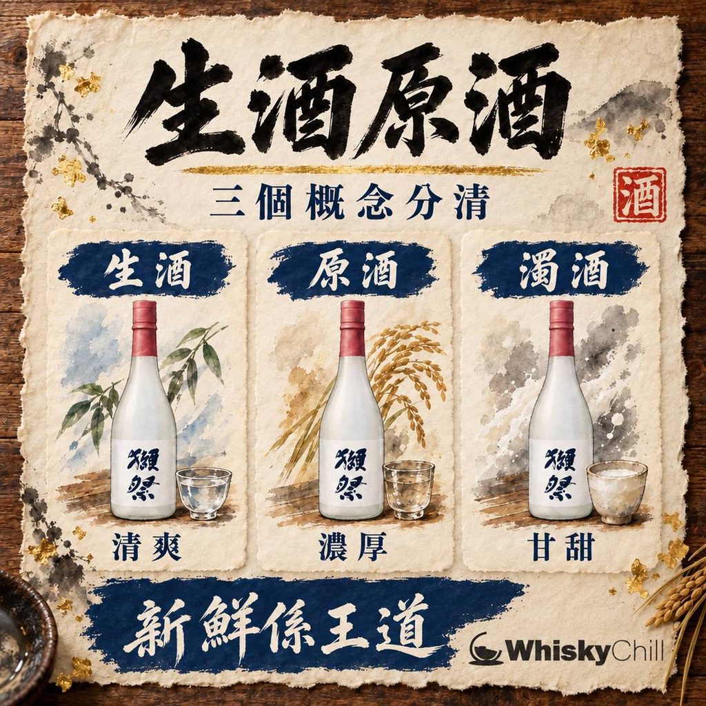 生酒、原酒、濁酒係咩？無濾過、生詰、生貯藏一次分清（附保存方法）｜對比一覽