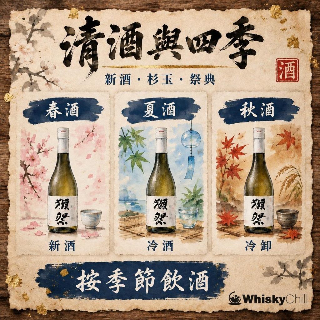 清酒同四季｜新酒、杉玉同祭典嘅歲時文化，點解日本人按季節飲酒？｜對比一覽